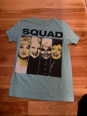 The Golden Girls 'Squad' Short Sleeve Tee - Light Blue